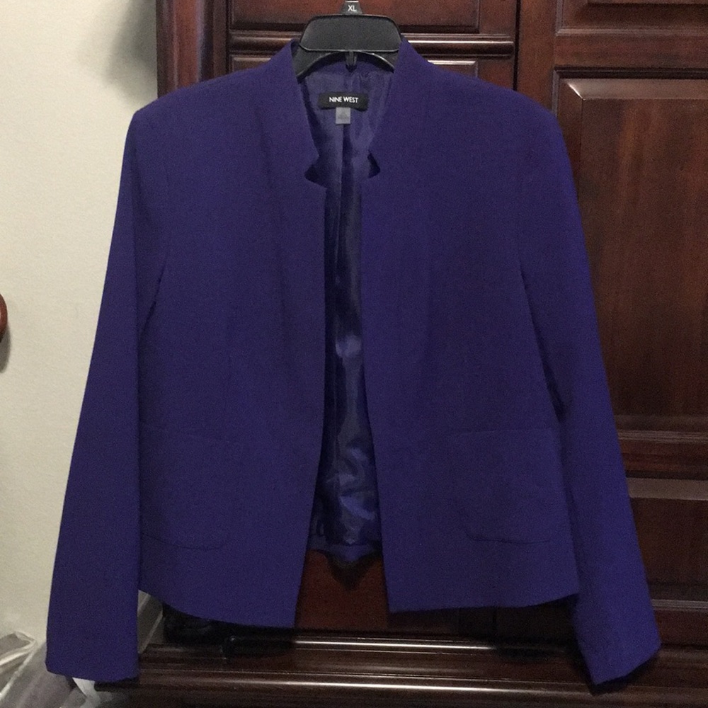 Beautiful purple Nine West Blazer